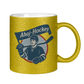 Glitzertasse AHOJ-HOCKEY VINTAGE