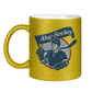 Glitzertasse AHOJ-HOCKEY VINTAGE