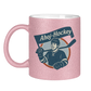Glitzertasse AHOJ-HOCKEY VINTAGE