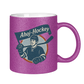 Glitzertasse AHOJ-HOCKEY VINTAGE