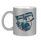 Glitzertasse AHOJ-HOCKEY VINTAGE