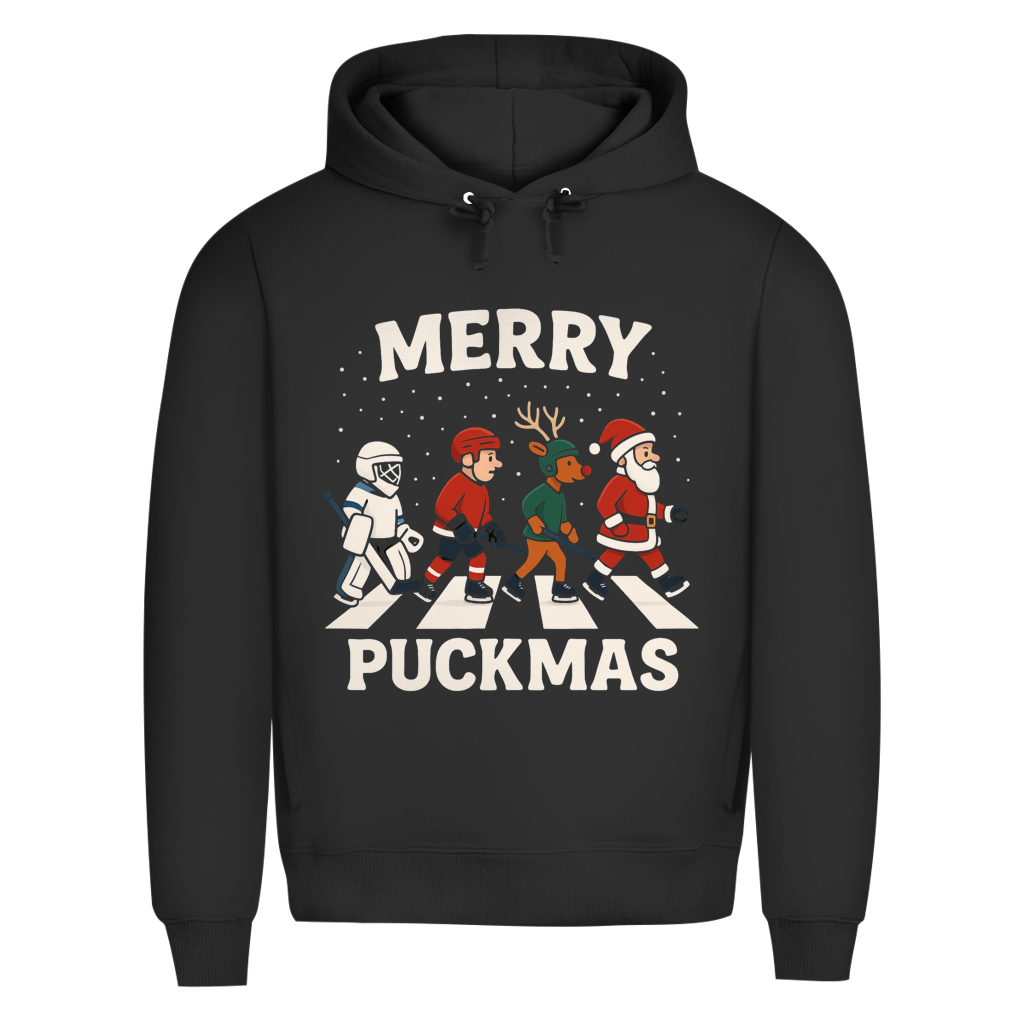 Premium Hoodie MERRY PUCKMAS WALK