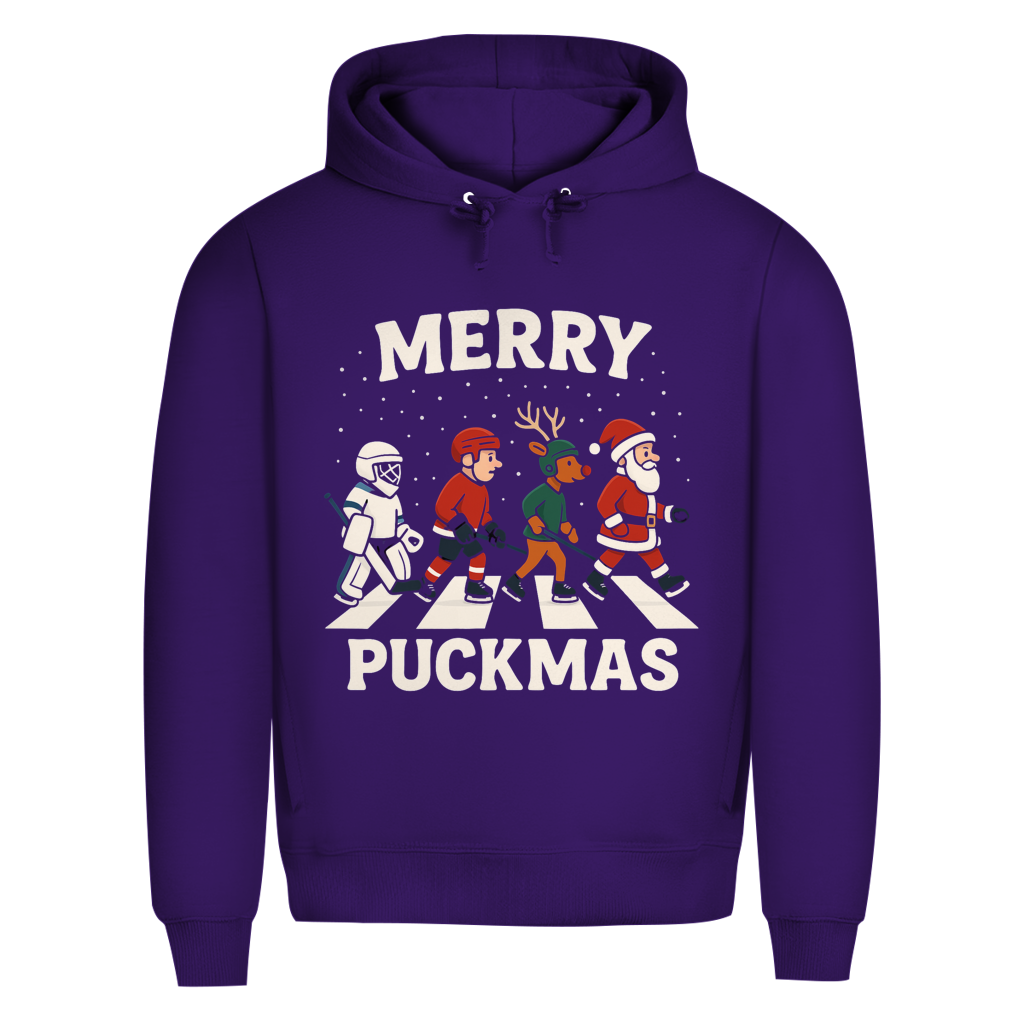 Premium Hoodie MERRY PUCKMAS WALK