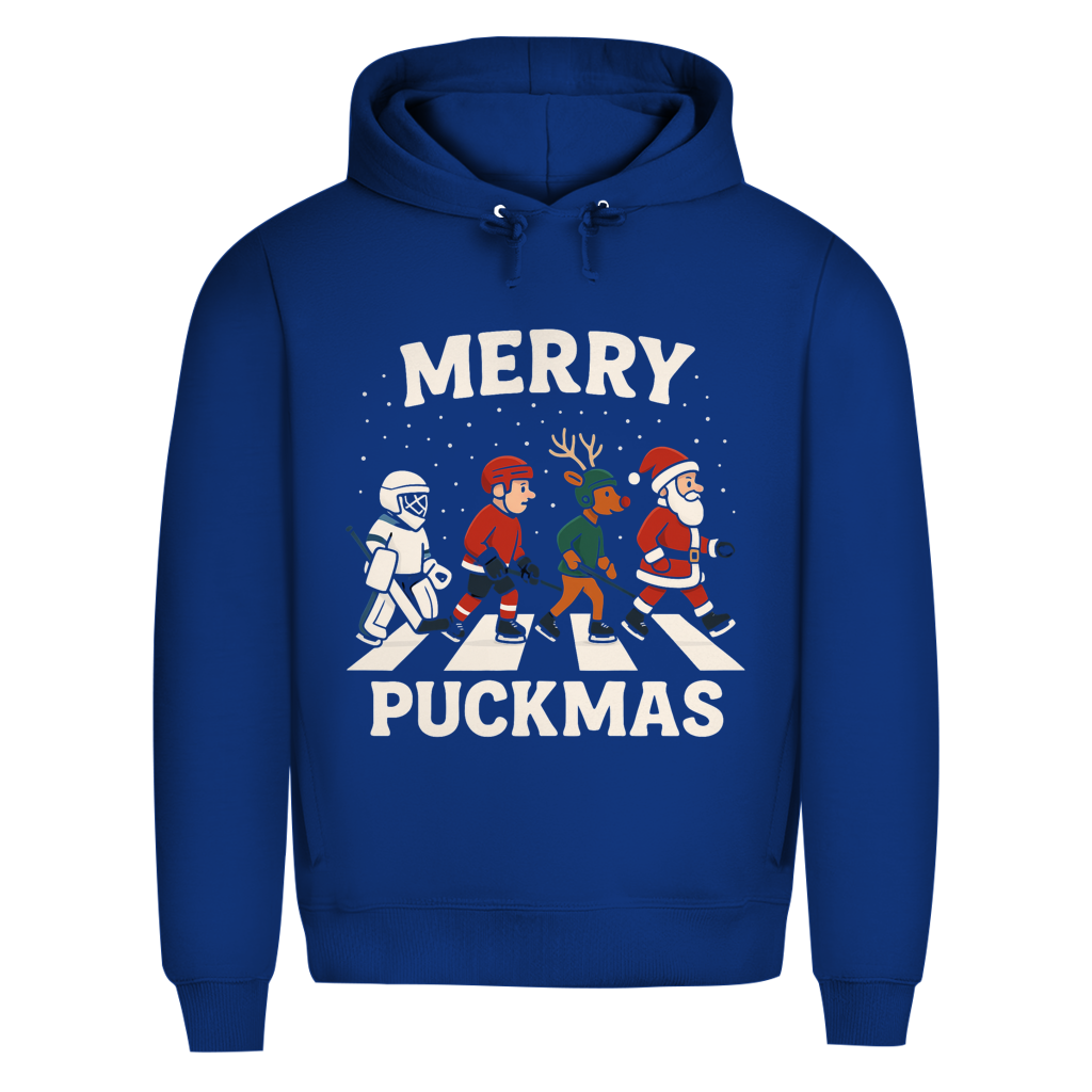 Premium Hoodie MERRY PUCKMAS WALK