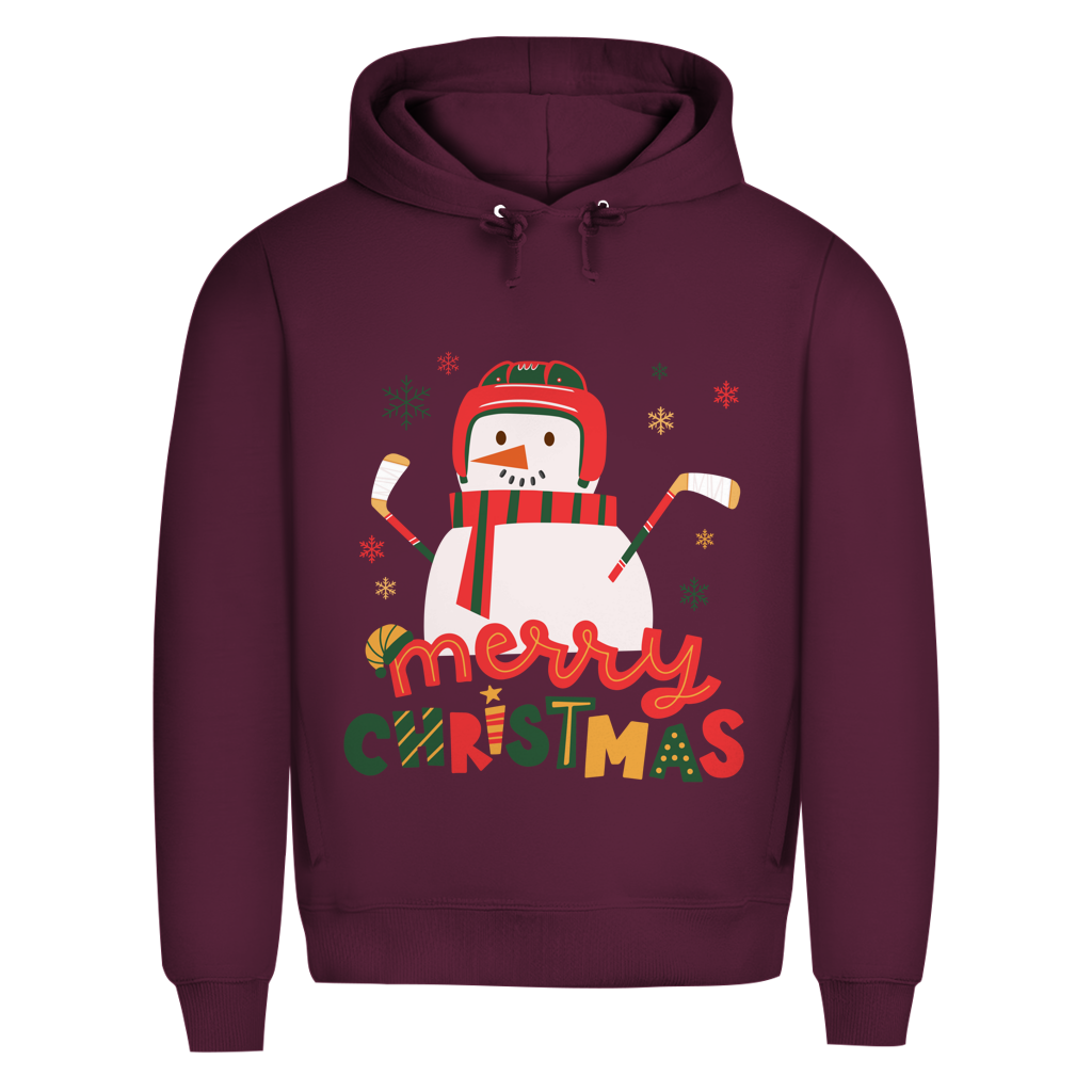 Premium Hoodie HOCKEY SNOWMAN