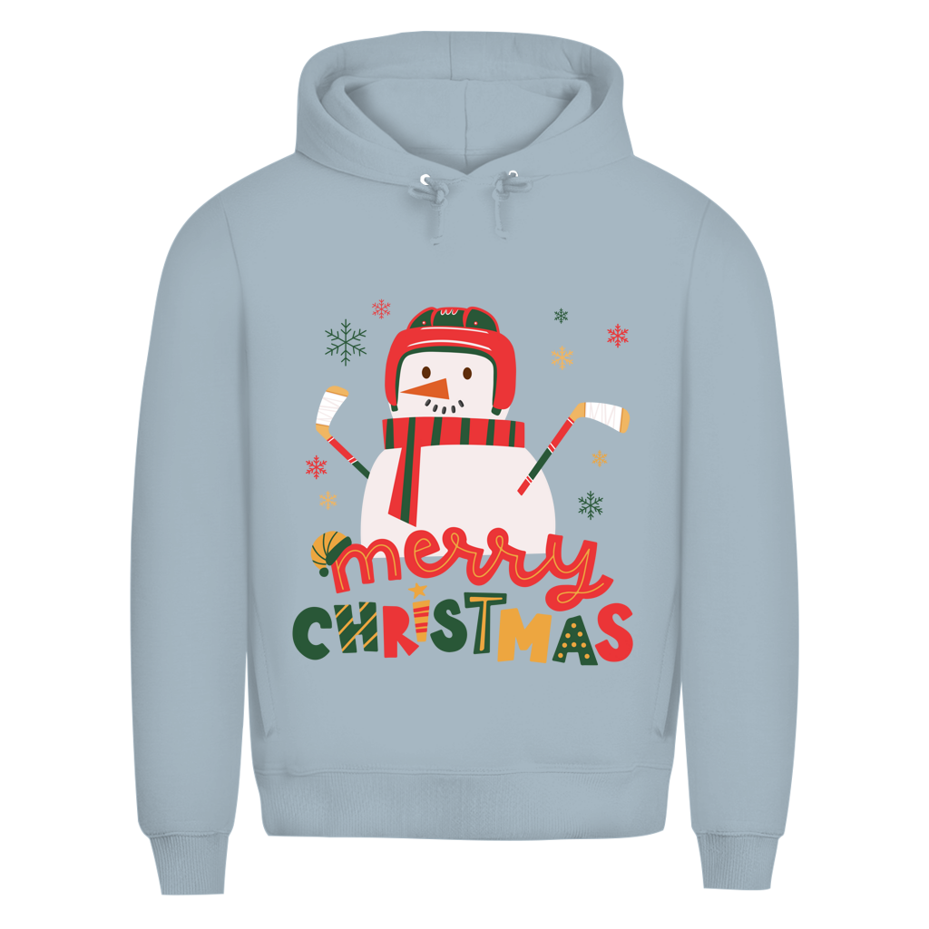 Premium Hoodie HOCKEY SNOWMAN