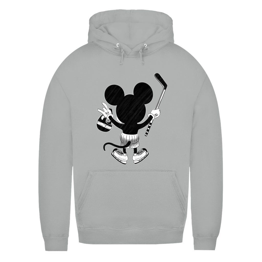 Ladies Hoodie HOCKEYMOUSE PINK