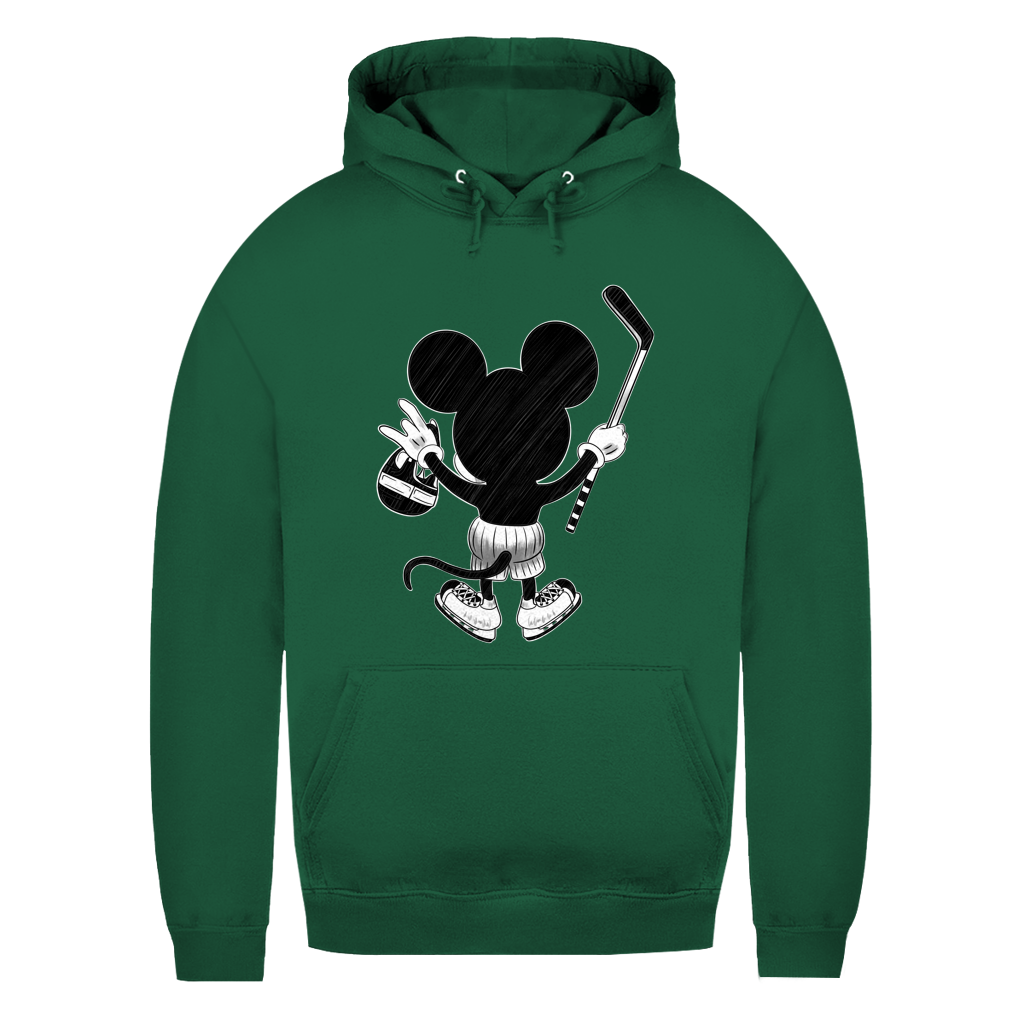 Ladies Hoodie HOCKEYMOUSE PINK