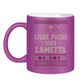 Glitzertasse UGLY CHRISTMAS LIEBE, PUCKS UND LAMETTA