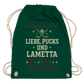Turnbeutel UGLY CHRISTMAS LIEBE, PUCKS UND LAMETTA
