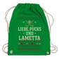Turnbeutel UGLY CHRISTMAS LIEBE, PUCKS UND LAMETTA