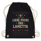 Turnbeutel UGLY CHRISTMAS LIEBE, PUCKS UND LAMETTA