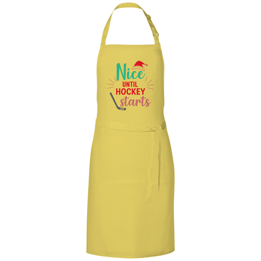 Grillschürze NICE UNTIL HOCKEY STARTS