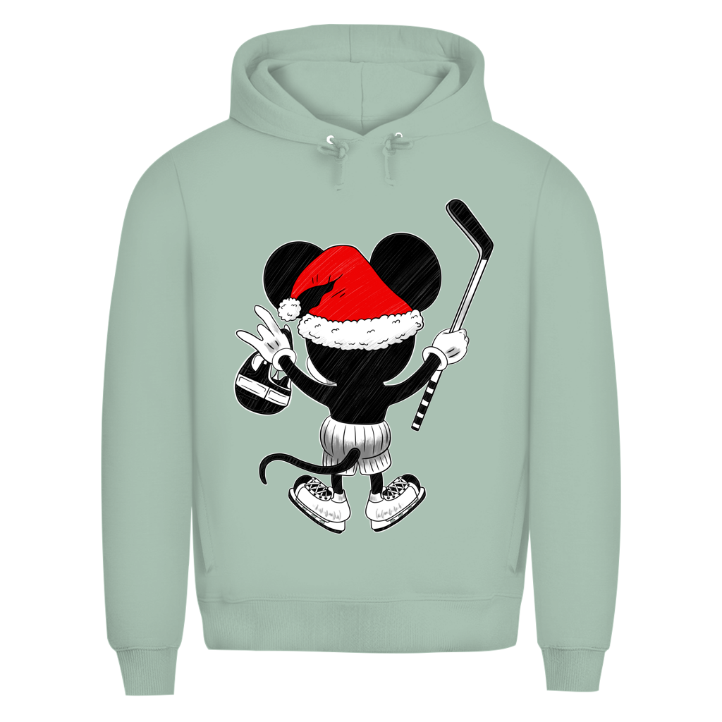 Premium Hoodie HOCKEY-SANTA-MOUSE