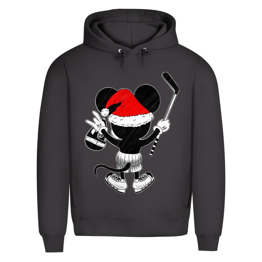 Premium Hoodie HOCKEY-SANTA-MOUSE