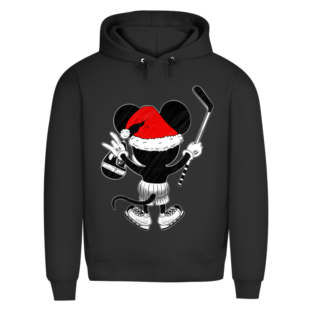 Premium Hoodie HOCKEY-SANTA-MOUSE