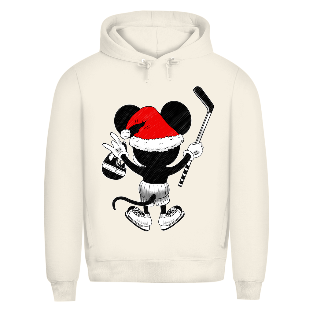 Premium Hoodie HOCKEY-SANTA-MOUSE