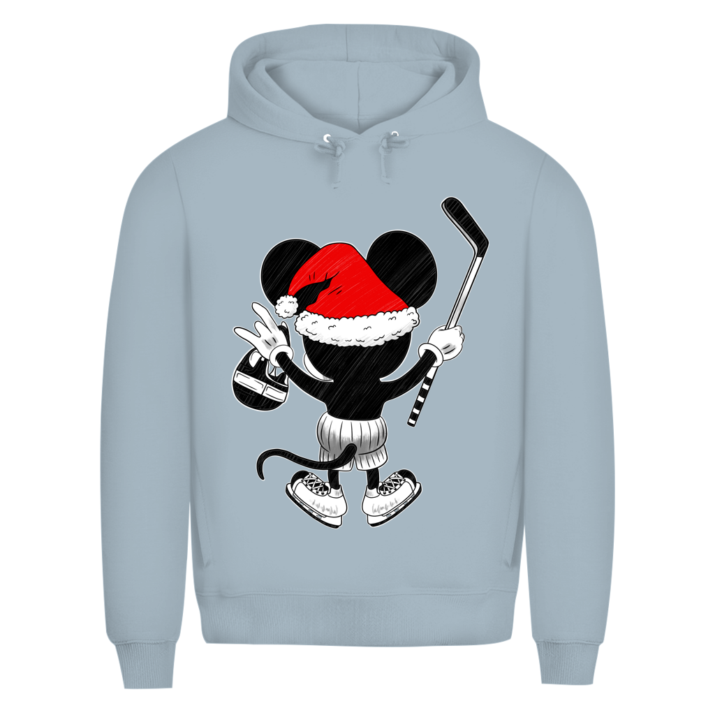 Premium Hoodie HOCKEY-SANTA-MOUSE