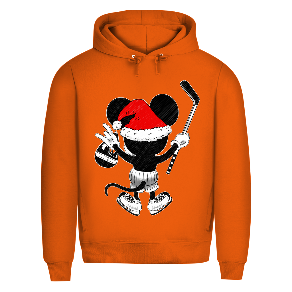 Premium Hoodie HOCKEY-SANTA-MOUSE
