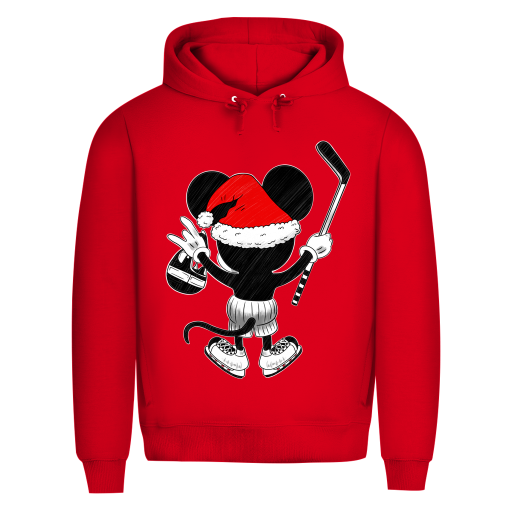 Premium Hoodie HOCKEY-SANTA-MOUSE