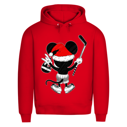 Premium Hoodie HOCKEY-SANTA-MOUSE