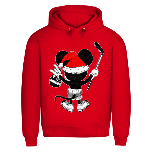 Premium Hoodie HOCKEY-SANTA-MOUSE