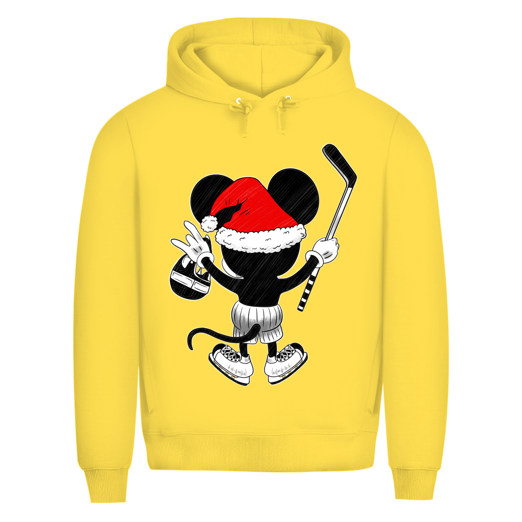 Premium Hoodie HOCKEY-SANTA-MOUSE