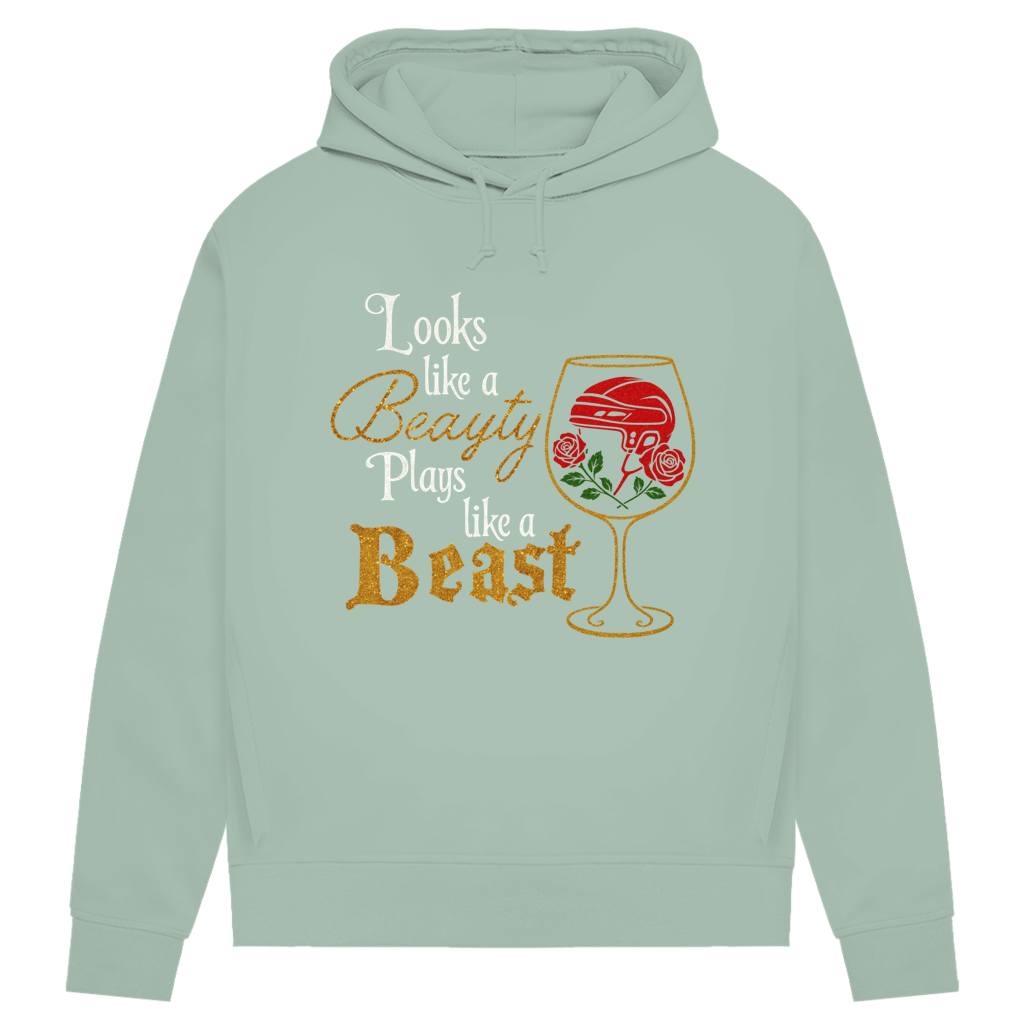 Damen Premium Hoodie BEAUTY BEAST