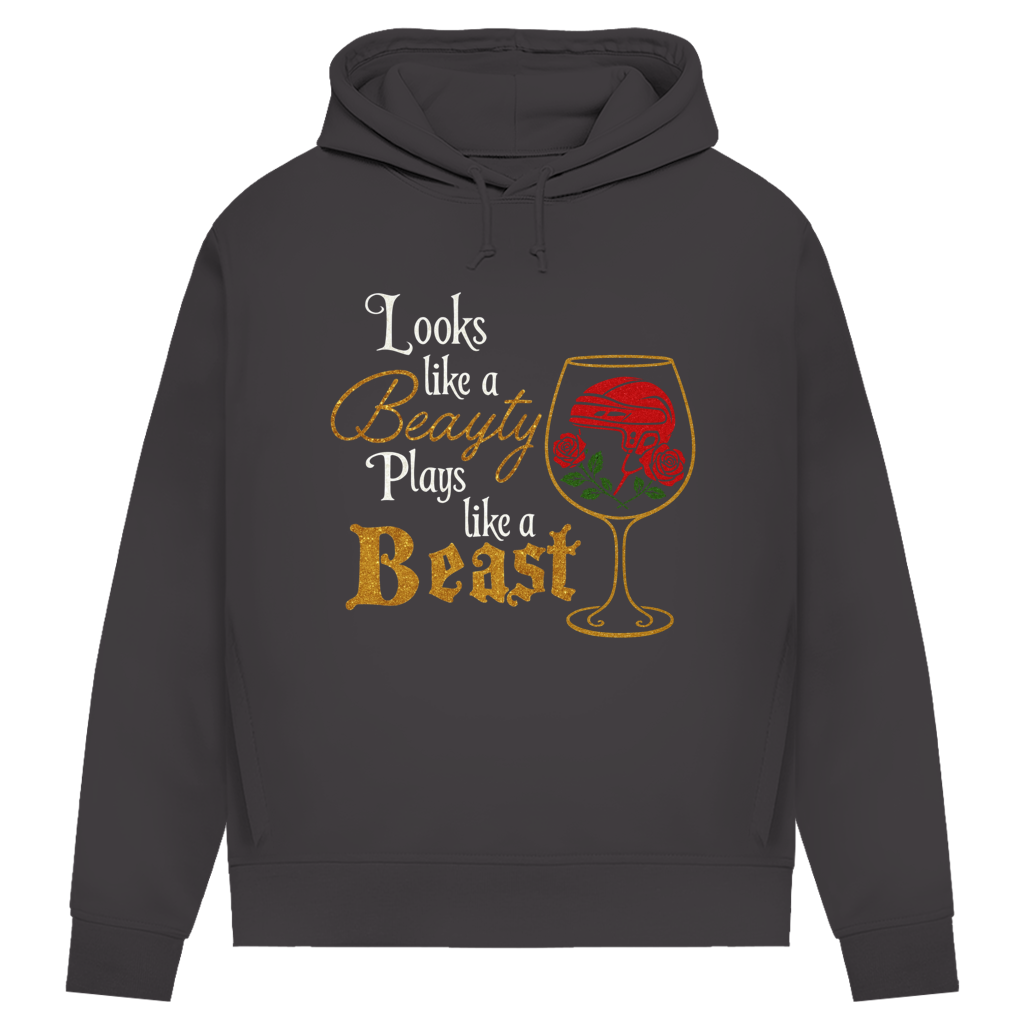 Damen Premium Hoodie BEAUTY BEAST