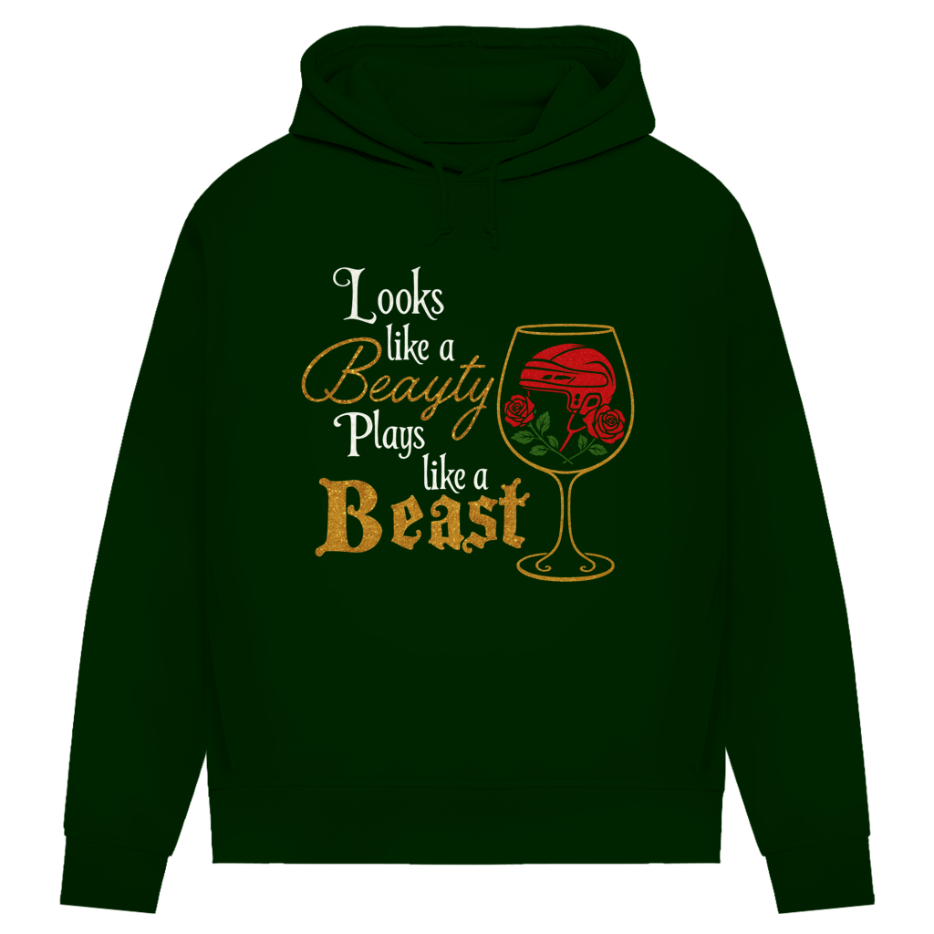 Damen Premium Hoodie BEAUTY BEAST