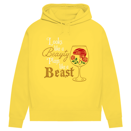 Damen Premium Hoodie BEAUTY BEAST