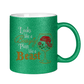 Glitzertasse BEAUTY BEAST