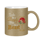 Glitzertasse BEAUTY BEAST
