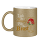 Glitzertasse BEAUTY BEAST