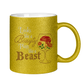 Glitzertasse BEAUTY BEAST