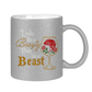 Glitzertasse BEAUTY BEAST