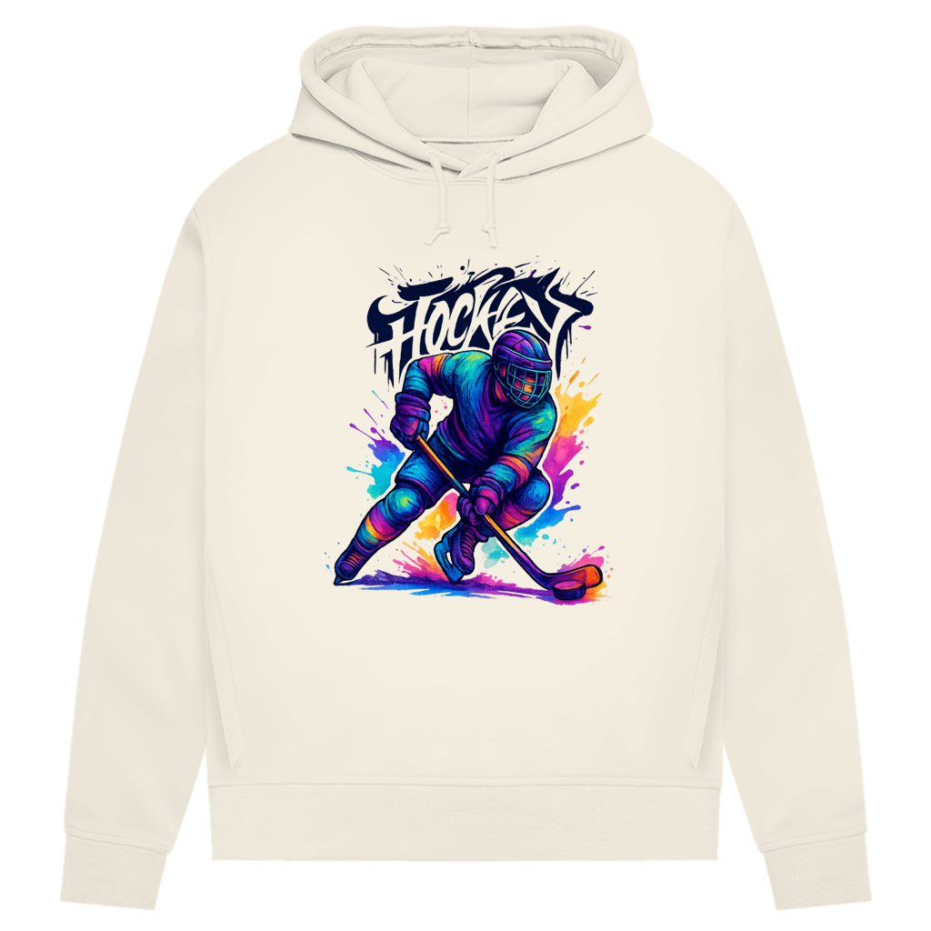 Damen Premium Hoodie COLORFUL HOCKEYPLAYER