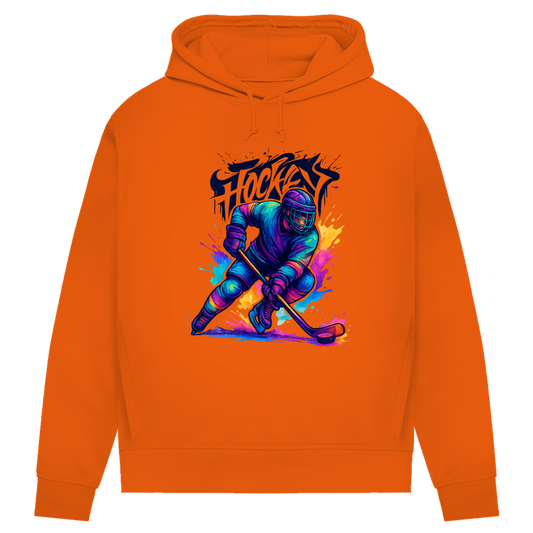 Damen Premium Hoodie COLORFUL HOCKEYPLAYER