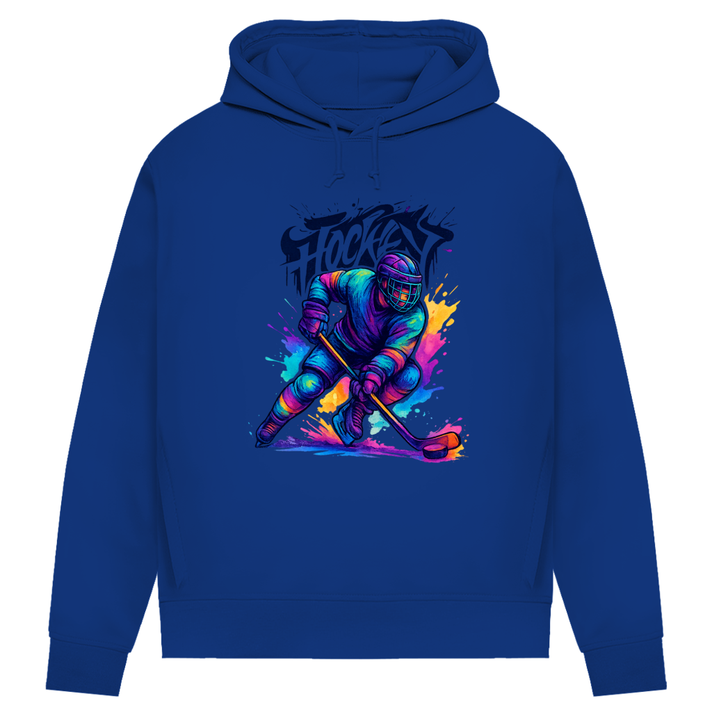 Damen Premium Hoodie COLORFUL HOCKEYPLAYER