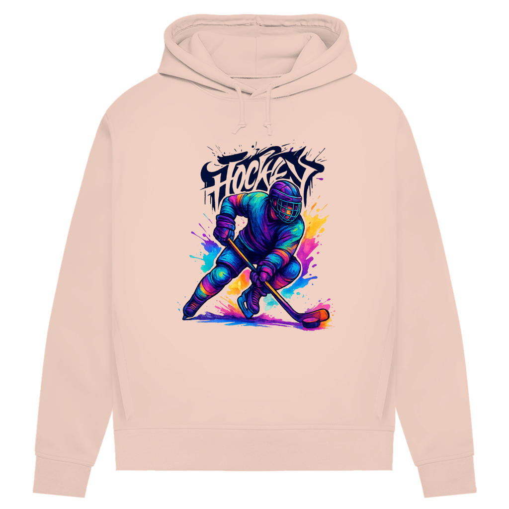 Damen Premium Hoodie COLORFUL HOCKEYPLAYER