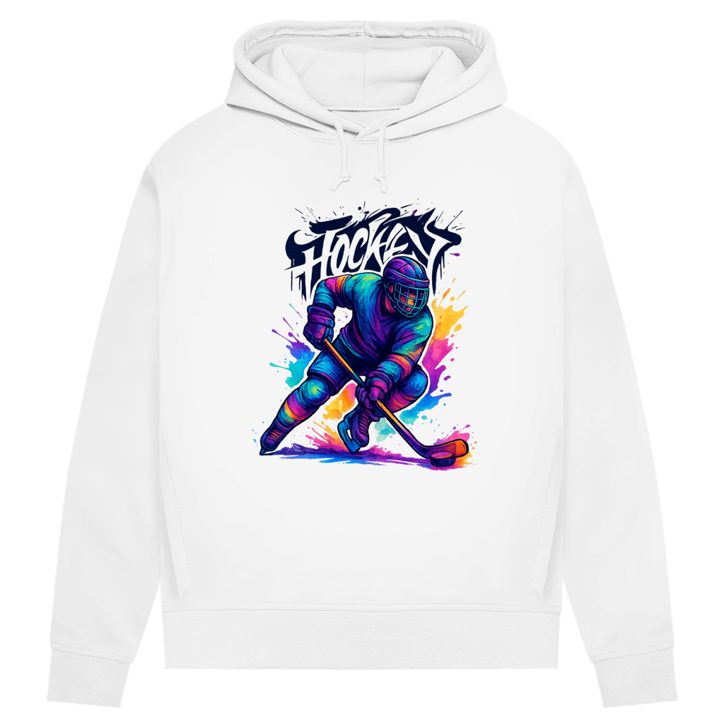 Damen Premium Hoodie COLORFUL HOCKEYPLAYER