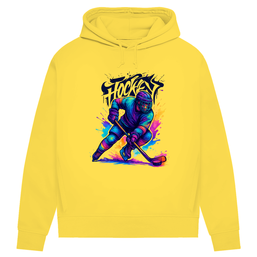 Damen Premium Hoodie COLORFUL HOCKEYPLAYER