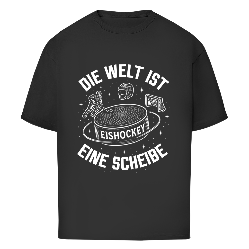 Oversize T-Shirt DIE WELT IST EINE SCHEIBE