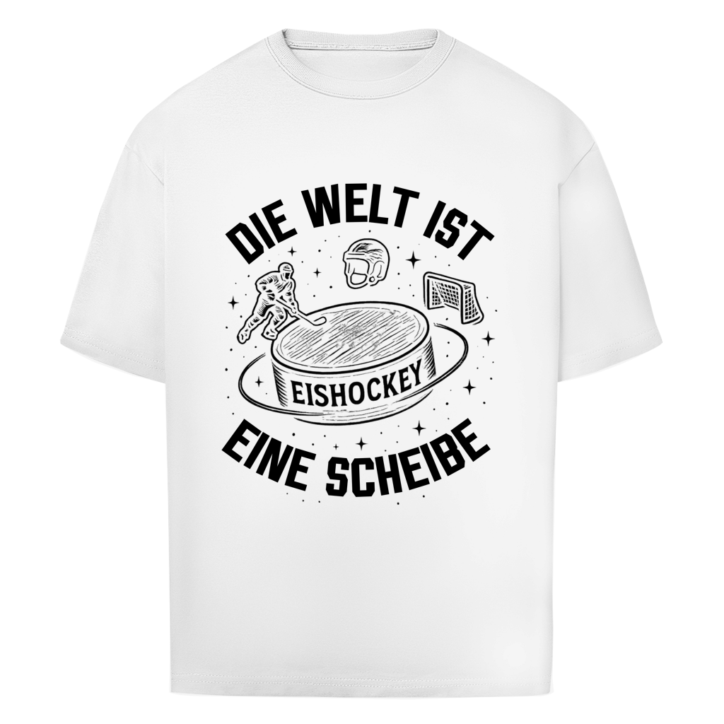 Oversize T-Shirt DIE WELT IST EINE SCHEIBE