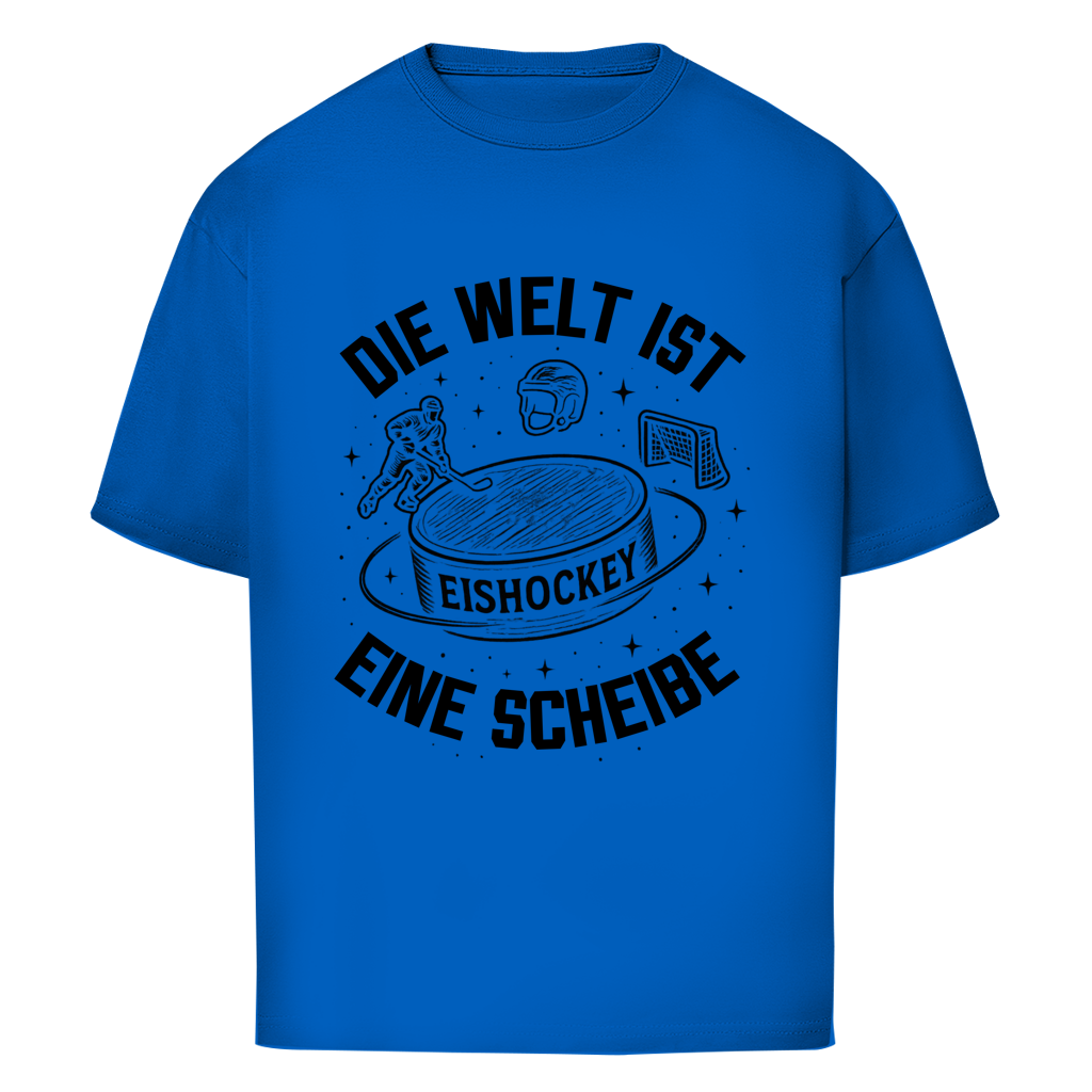 Oversize T-Shirt DIE WELT IST EINE SCHEIBE