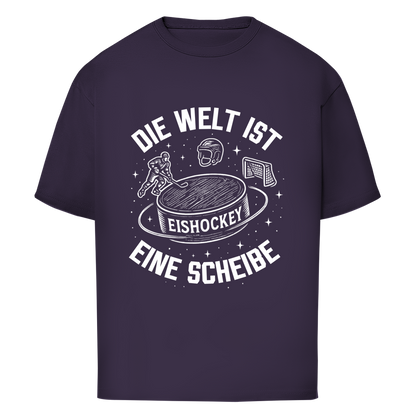Oversize T-Shirt DIE WELT IST EINE SCHEIBE