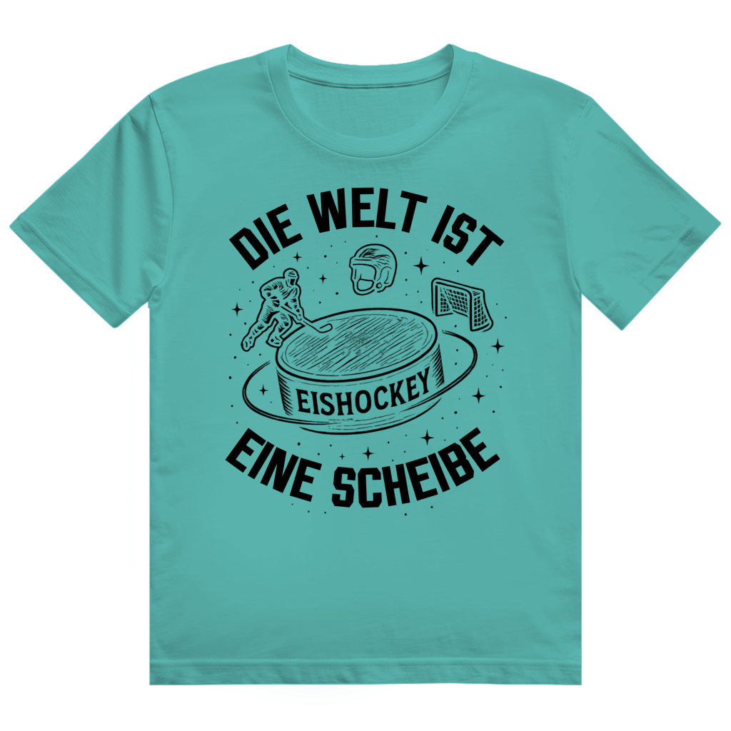 T-Shirt DIE WELT IST EINE SCHEIBE
