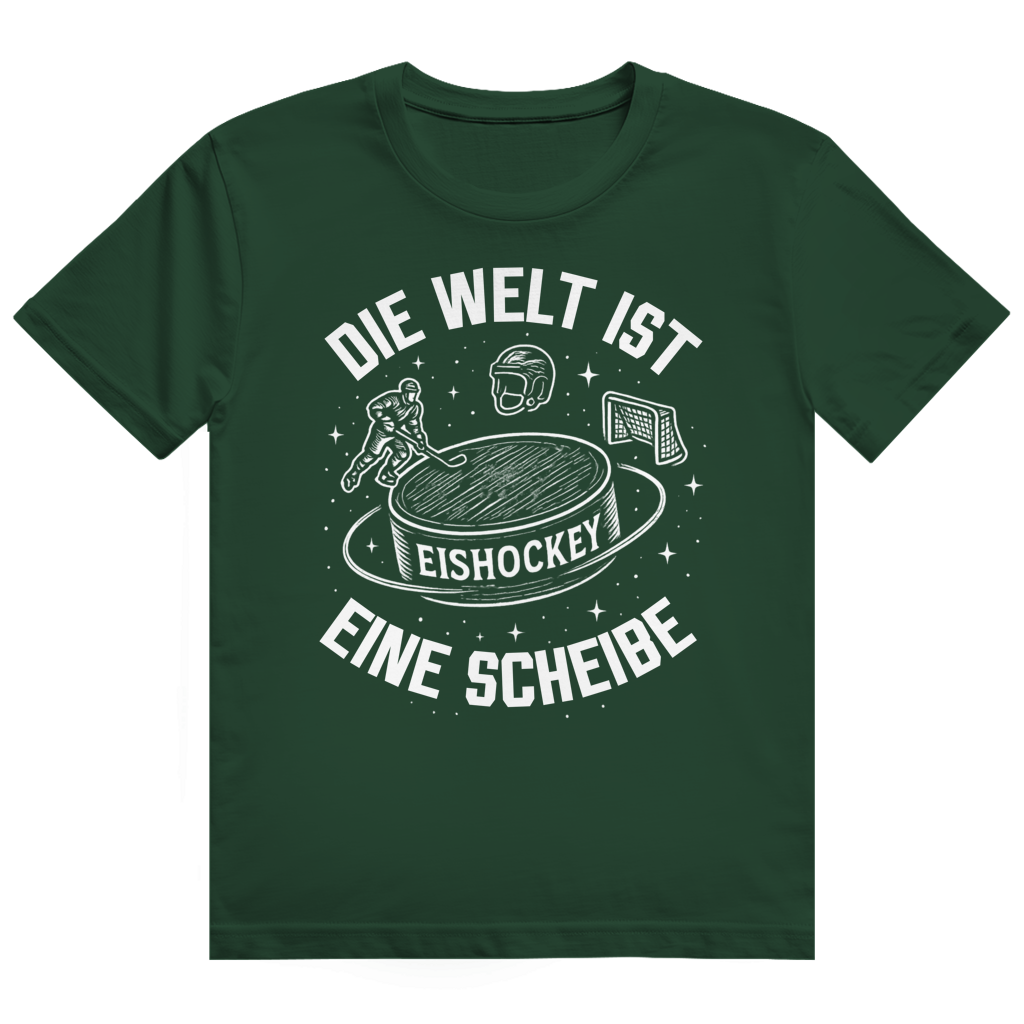 T-Shirt DIE WELT IST EINE SCHEIBE
