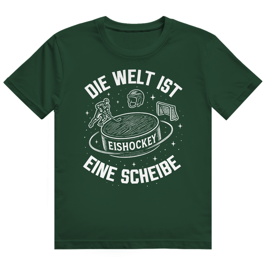 T-Shirt DIE WELT IST EINE SCHEIBE