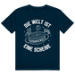 T-Shirt DIE WELT IST EINE SCHEIBE